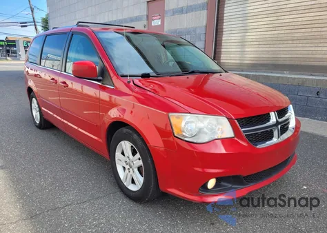 2012 Dodge Grand Caravan Crew из США, поврежденный, VIN 2C4RDGDG8CR356735